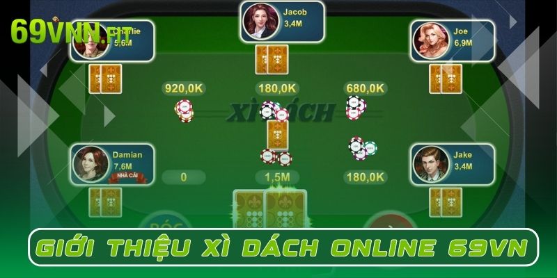 Xì dách online - Game bài thú vị tại 69VN